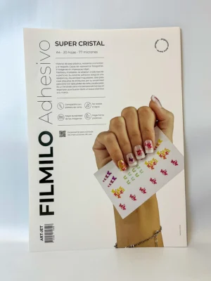 filmilo-adhesivo-super-cristal-a4-20-hojas Filmilo adhesivo super cristal, A4, 20 hojas