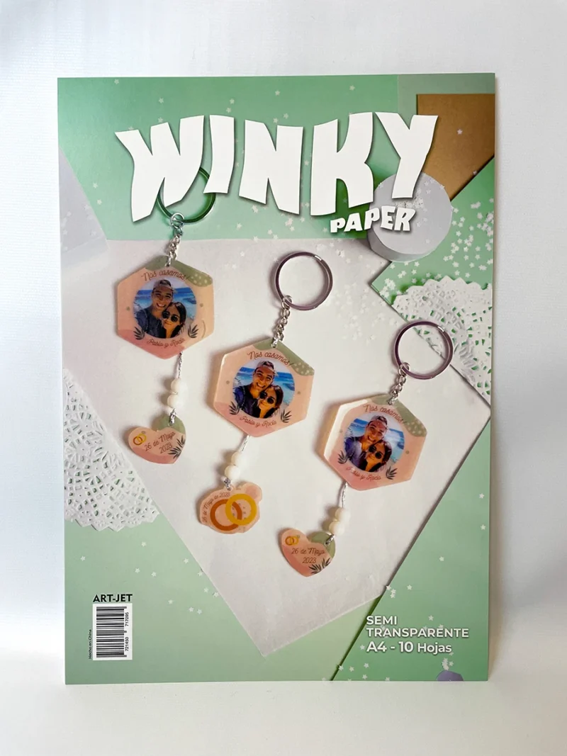 Winky Paper semitransparente, A4, 10 hojas, Art-Jet
